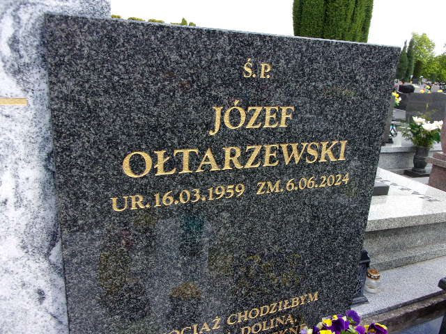 Józef Ołtarzewski 1959 Chrzanów - Grobonet - Wyszukiwarka osób pochowanych