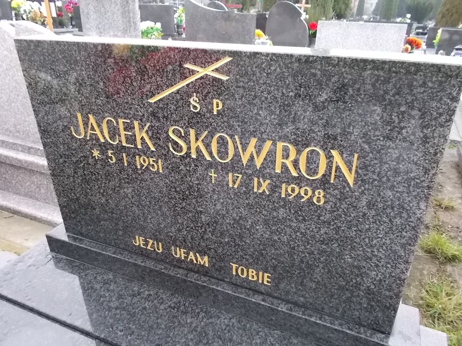 Jacek Skowron 1951 Chrzanów - Grobonet - Wyszukiwarka osób pochowanych