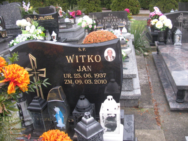 Jan Witko 1937 Chrzanów - Grobonet - Wyszukiwarka osób pochowanych