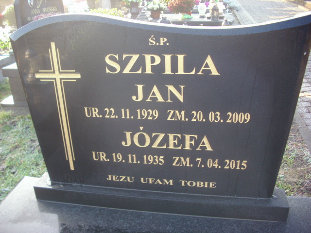 Jan Szpila 1929 Chrzanów - Grobonet - Wyszukiwarka osób pochowanych