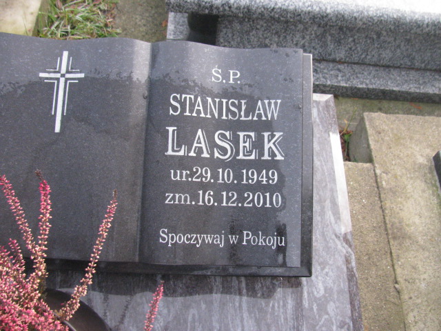 Stanisław Lasek  1949 Chrzanów - Grobonet - Wyszukiwarka osób pochowanych
