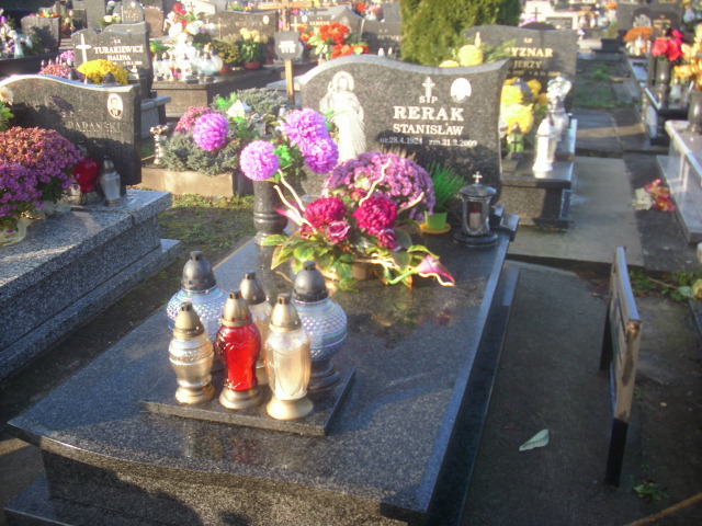 Grób Stanisław Rerak