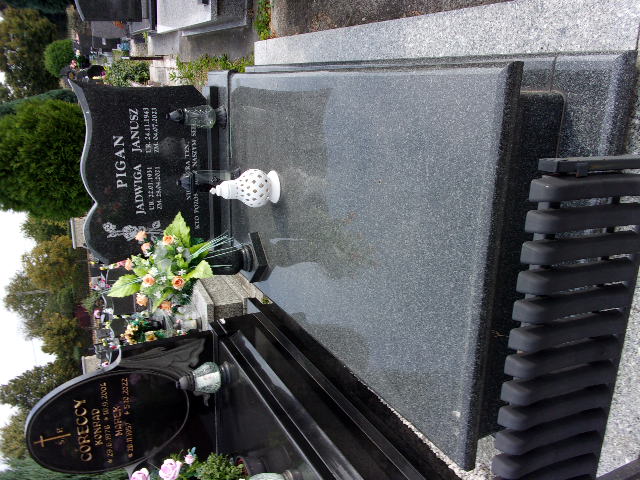 Grób Jadwiga Pigan
