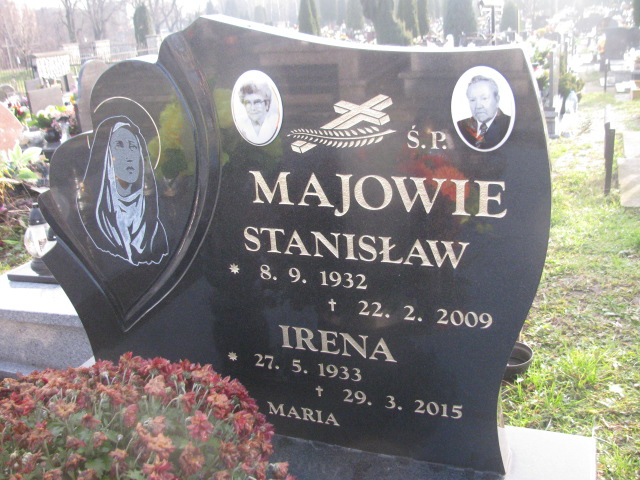 Irena Maj 1933 Chrzanów - Grobonet - Wyszukiwarka osób pochowanych