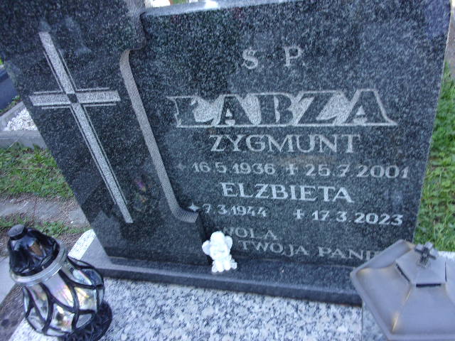 Zygmunt Łabza  1936 Chrzanów - Grobonet - Wyszukiwarka osób pochowanych