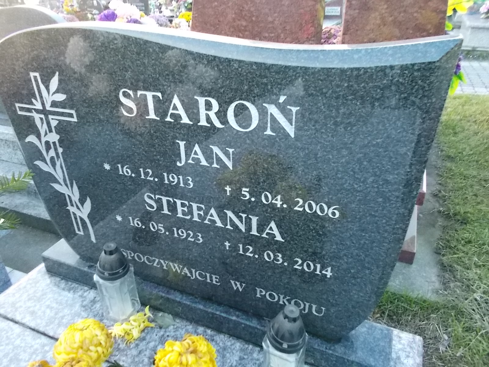 Jan Staroń 1913 Chrzanów - Grobonet - Wyszukiwarka osób pochowanych