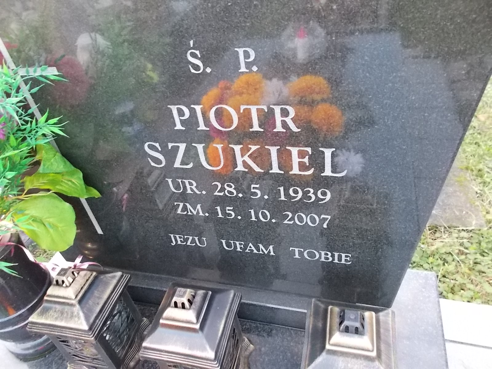 Piotr Szukiel 1939 Chrzanów - Grobonet - Wyszukiwarka osób pochowanych