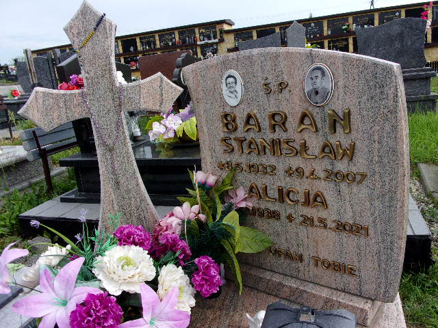 Alicja Baran 1938 Chrzanów - Grobonet - Wyszukiwarka osób pochowanych