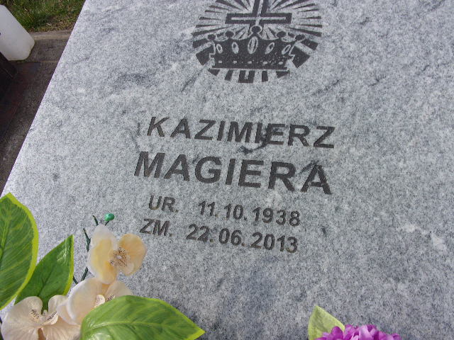Grób Janina Magiera