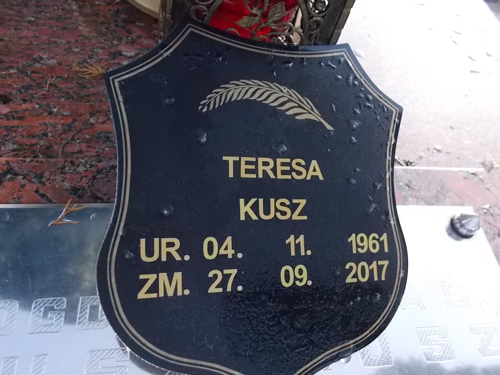 Adam Kusz 1989 Chrzanów - Grobonet - Wyszukiwarka osób pochowanych