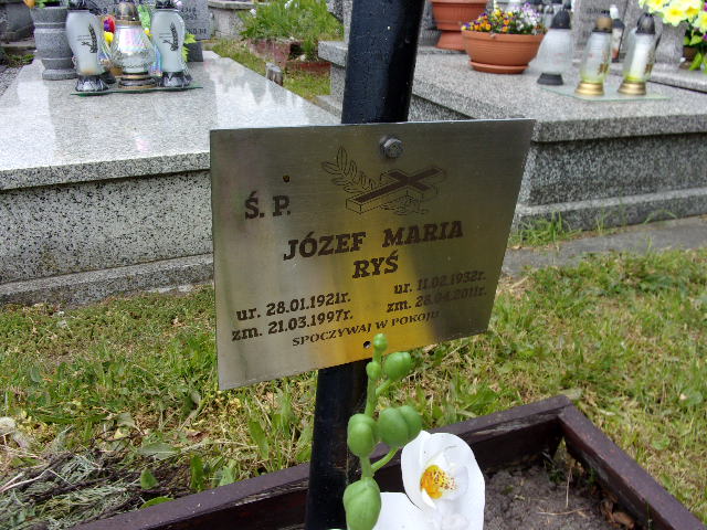 Grób Maria  Ryś