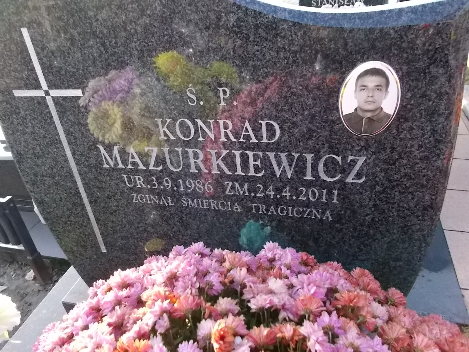 Konrad Mazurkiewicz 1986 Chrzanów - Grobonet - Wyszukiwarka osób pochowanych