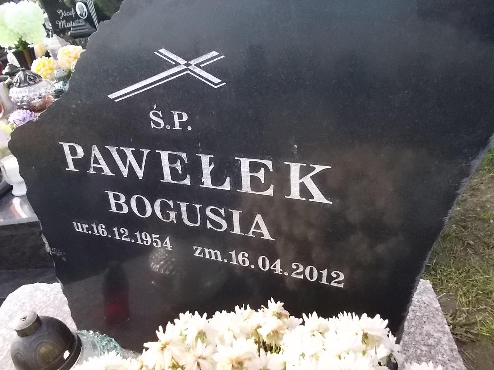 Bogusława Pawełek 1954 Chrzanów - Grobonet - Wyszukiwarka osób pochowanych