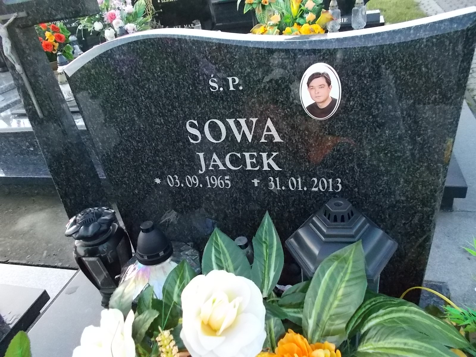 Jacek Sowa 1965 Chrzanów - Grobonet - Wyszukiwarka osób pochowanych