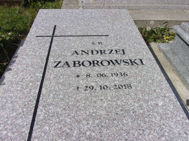 Andrzej Zaborowski 1936 Chrzanów - Grobonet - Wyszukiwarka osób pochowanych