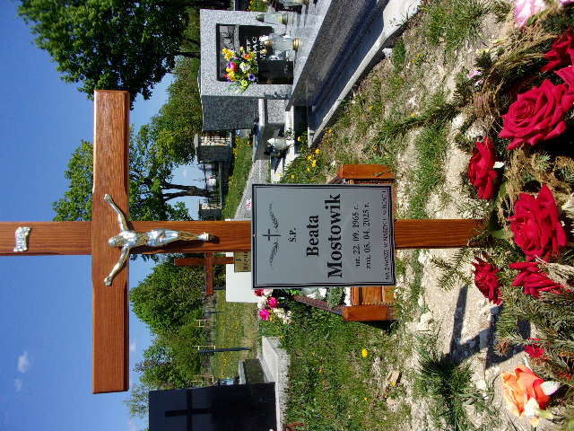 Beata Mostowik 1965 Chrzanów - Grobonet - Wyszukiwarka osób pochowanych