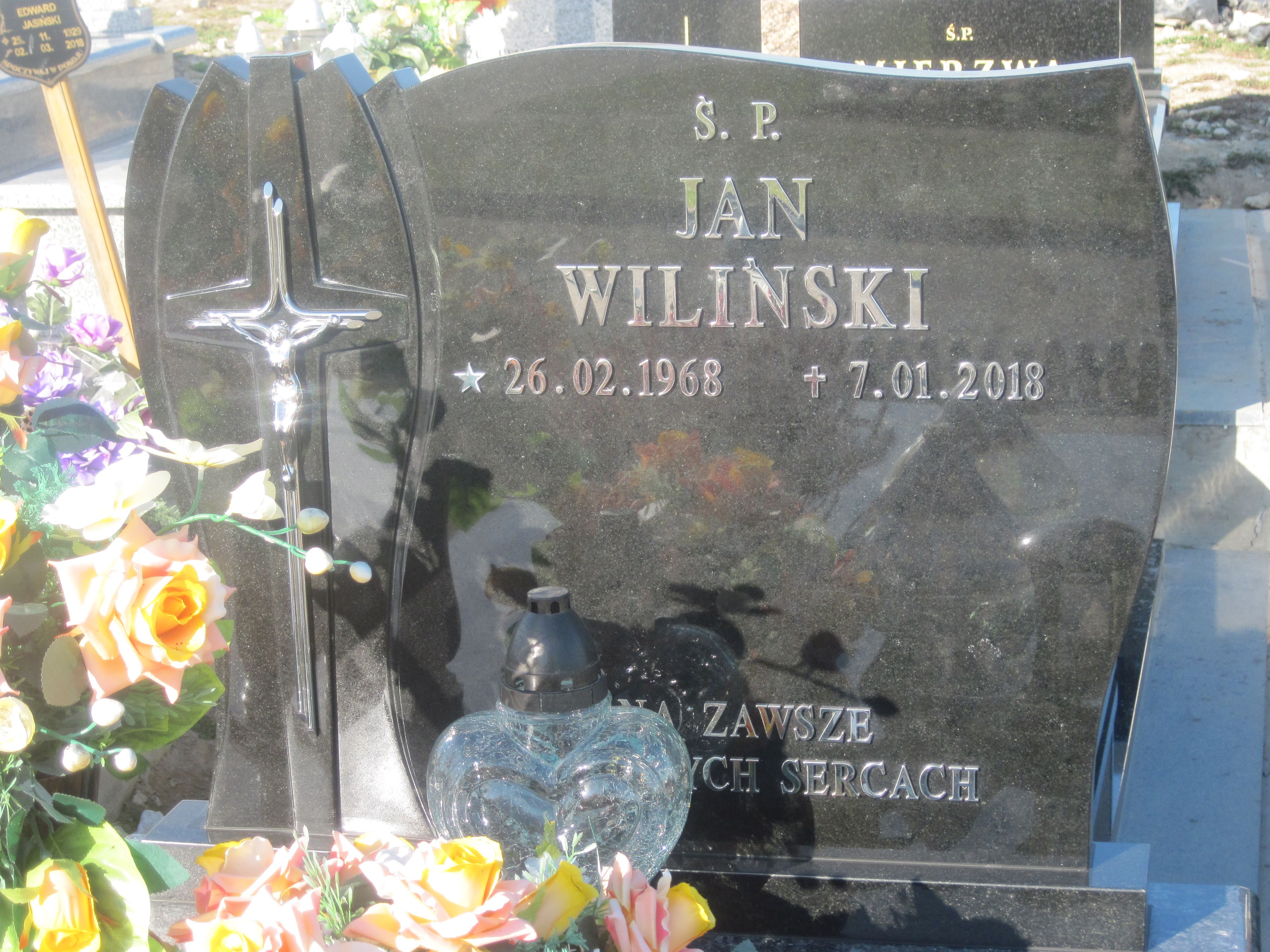 Jan Wiliński 1968 Chrzanów - Grobonet - Wyszukiwarka osób pochowanych