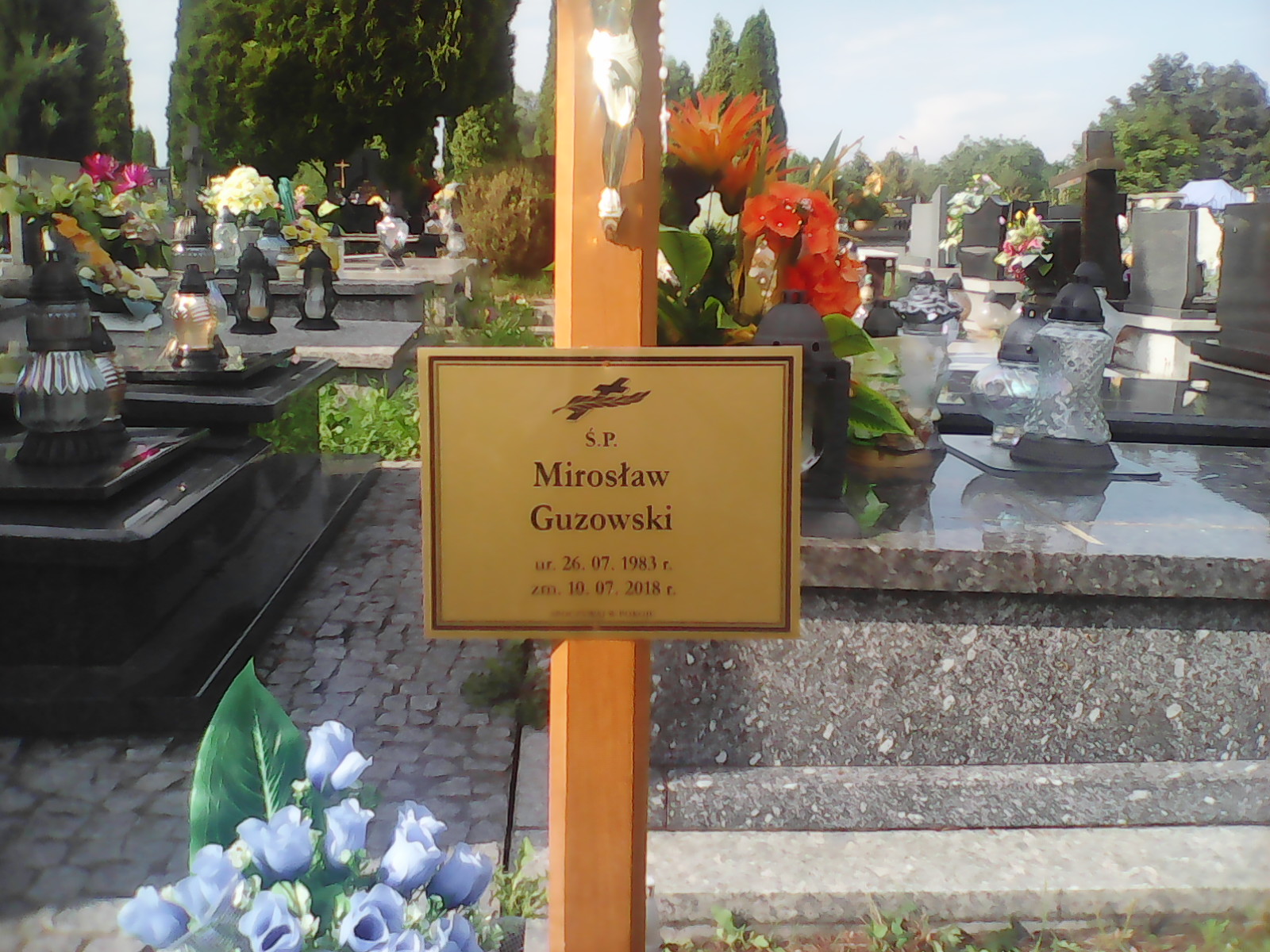 Mirosław Guzowski 1983 Chrzanów - Grobonet - Wyszukiwarka osób pochowanych